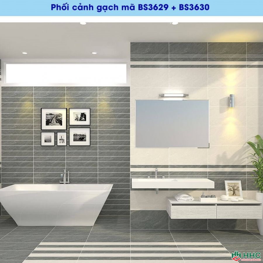 Gạch ốp tường 30x60 viglacera 3629